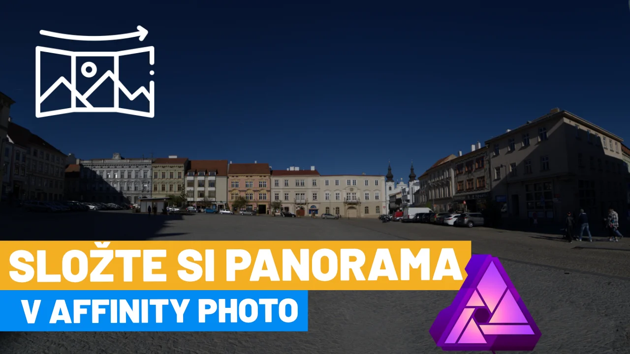 Složte si panorama z více fotek v affinity Photo - CZ - český tutoriál